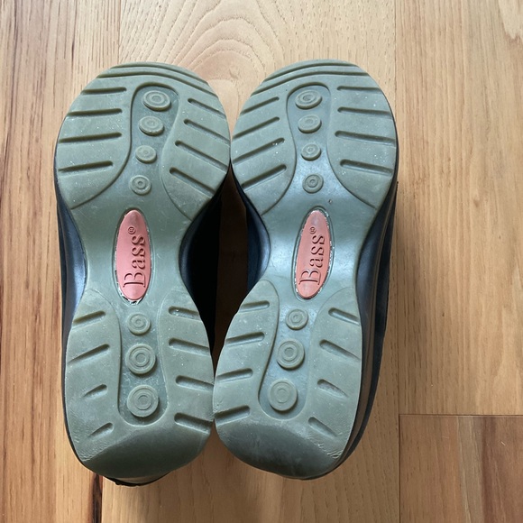 Bass Slide On Black Suede Bootie, Size 7 - Picture 7 of 8